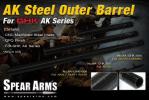 T Spear Arms ( Taiwan ) AK Steel Outer Barrel